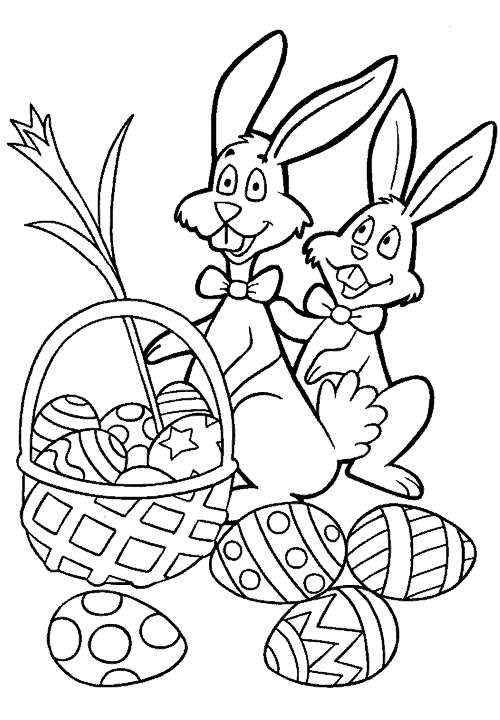 COLORIAGE DE P�QUES